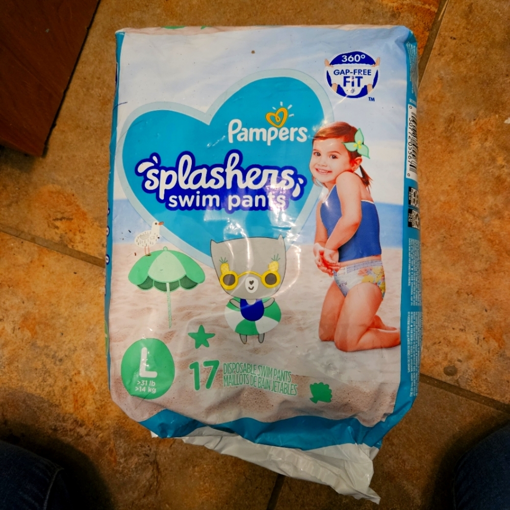NIB!!! Pampers Splashers